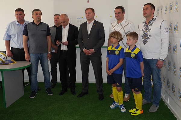 У Тернополі відкрили офіс обласної Федерації футболу (Фото)