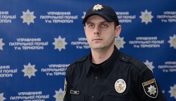 Начальник Управління патрульної поліції в Тернополі Володимир Струк звільнився з займаної посади