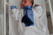 Крихітні патріоти: у Тернополі немовлят одягнули у вишиванки (Фото)