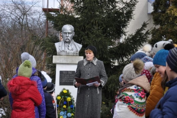 На Чортківщині відзначили чергову річницю від дня народження Тараса Шевченка