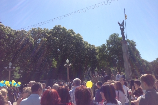 У центрі Тернополя – грандіозний марш військових і концерт Руслани ( Фото, відео)