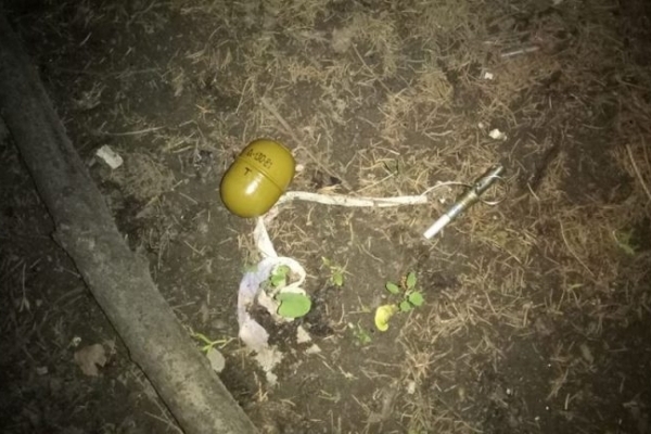 У Тернополі просто на вулиці знайшли гранату