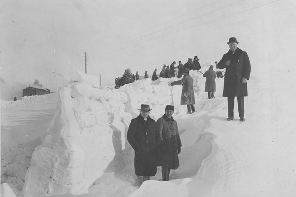 Сніжна зима 1929 року на Тернопільщині: фотофакт