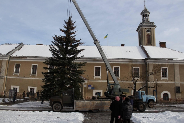 19-го грудня в Бережанах відбудеться відкриття новорічної ялинки