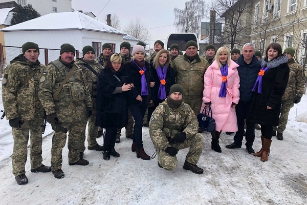 Двадцять п’ять тернопільських військовослужбовців вирушили на Луганщину
