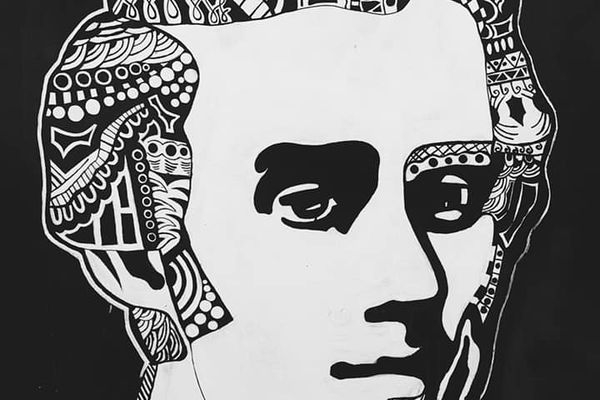 Мурал-портрет Тараса Шевченка створила 16-річна тернопільська школярка (Фото)