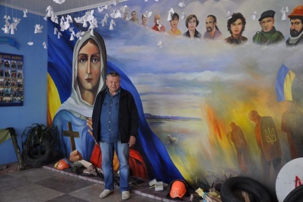 Відомий художник-живописець презентує свої полотна у Скала-Подільській