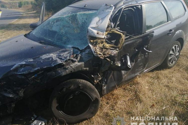 На Тернопільщині два автомобілі зіткнулися «лобами»