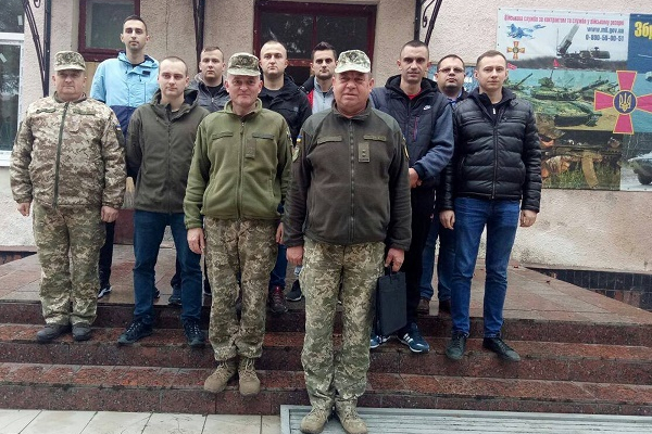 На Тернопільщині триває призов офіцерів запасу на військову службу