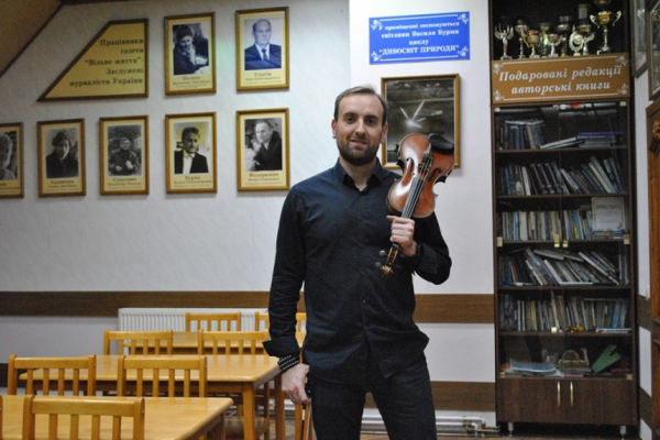 Скрипаль-віртуоз Олександр Божик: «Під час виступу я завжди викладаюся на двісті відсотків»