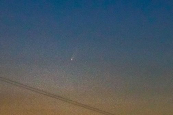 Тернополянин вполював найяскравішу комету