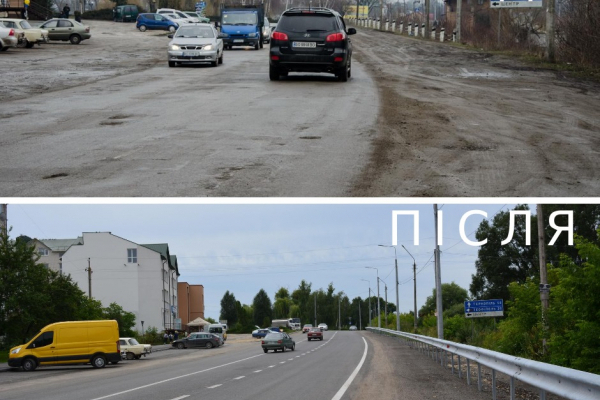 Дорогу у Ланівцях готують до введення в експлуатацію (Фото)