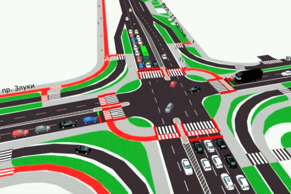 У Тернополі реалізується масштабний проєкт зміни схеми організації дорожнього руху
