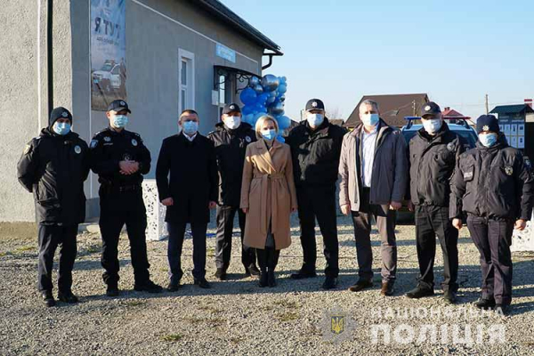 В одній із громад Тернопільщини відкрили поліцейську станцію