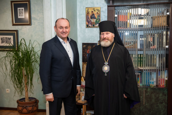 Ректор ЗУНУ зустрівся з єпископом ПЦУ