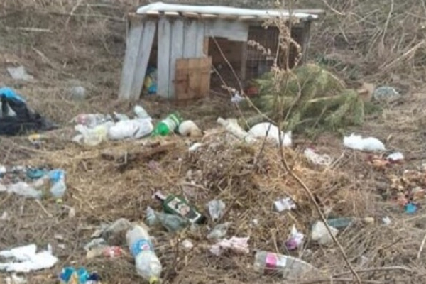 На Тернопільщині селяни зробили з пасовиська сміттєзвалище (Фото)