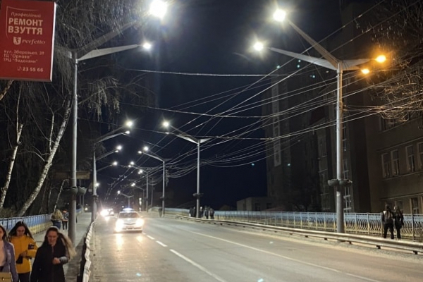 У Тернополі модернізують вуличне освітлення