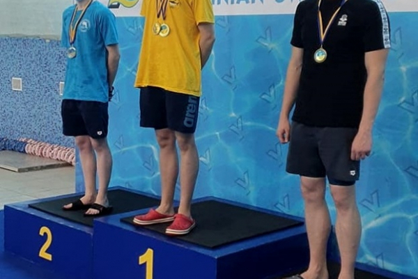 Терноплянин Сергій Лисобей здобув бронзу на Літньому чемпіонаті України з плавання