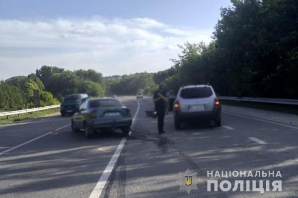 На Тернопільщині ДТП: не розминулися три автомобілі