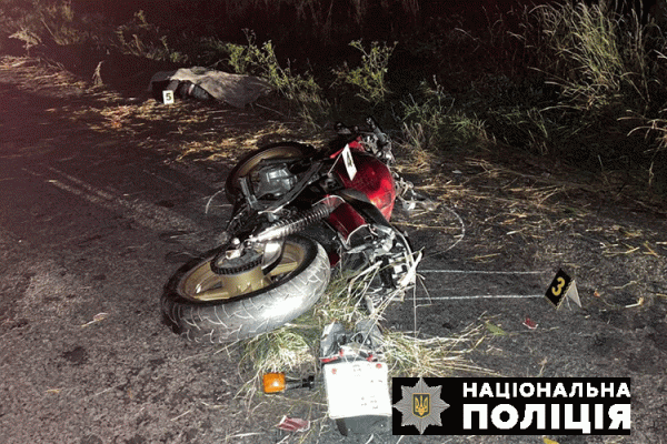 На Тернопільщині ДТП: водій мотоцикла загинув на місці