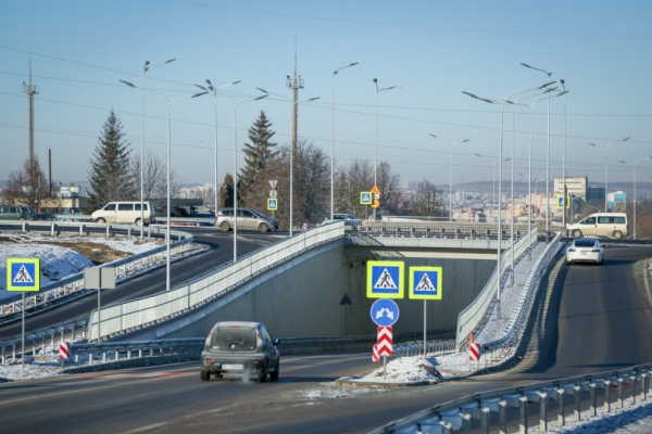 У Тернополі за програми Президента збудували найбільшу на заході України транспортну розв’язку
