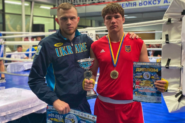 Боксер з Тернопільщини Назар Чеверда – переможець Всеукраїнського турніру з боксу