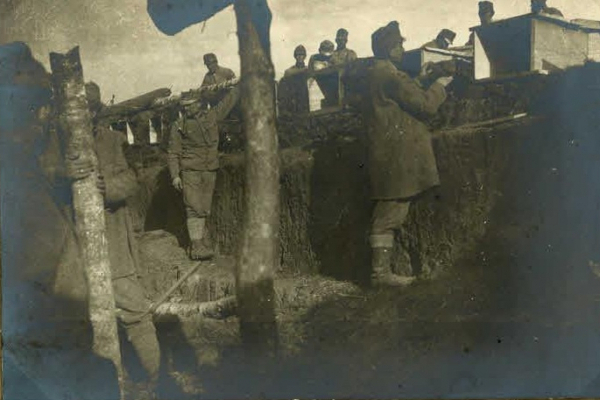 Село Трибухівці на фото 1915-1916 років
