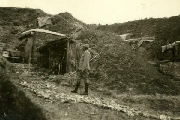 Село Задарів на фото 1915 року