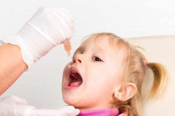На Тернопільщині рівень охоплення щепленнями від поліомієліту дітей до 1 року складає 75,7%