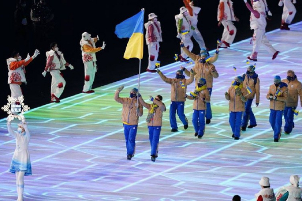 Делегація збірної України пройшла на параді олімпійської церемонії відкриття (ФОТО)