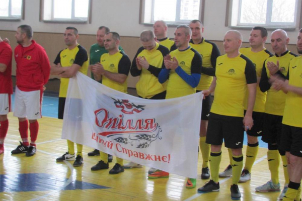 «Опілля» підтримало проведення ветеранського чемпіонату Тернопільщини з міні-футболу