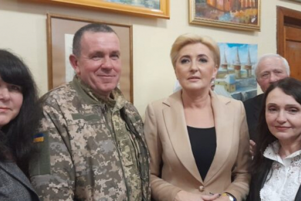 На Тернопільщину завітала дружина президента Польщі