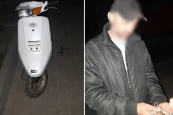 У Тернополі п’яний водій на скутері пропонував 200 доларів патрульним