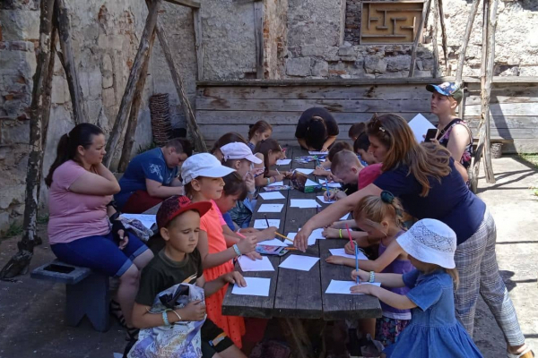 У Бережанському замку для дітей провели квест