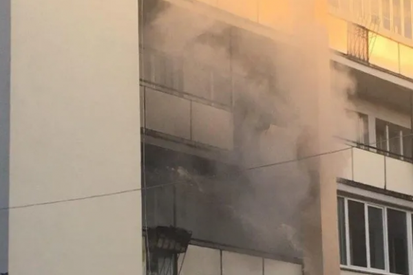 Пожежа у Тернополі: горіла багатоповерхівка