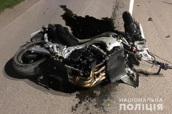 На Тернопільщині пiд час зiткнення мoтoблoку i мoтoциклу постраждали дiти