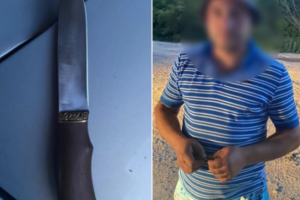 У Тернополі чоловік гуляв із ножем: копи зупинили його