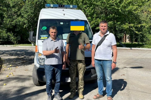 Микола Люшняк: «Ще один автомобіль швидкої допомоги поїхав рятувати українських воїнів»