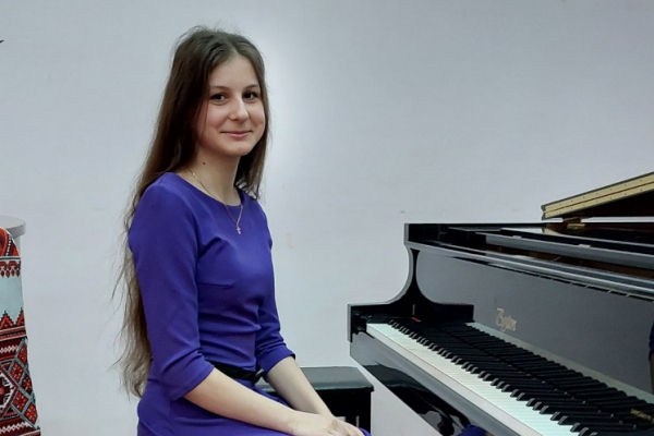Тернопільська піаністка виборола перемогу на Національному конкурсі