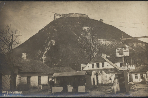 Гора Бона в Кременці на фото 1930-х років