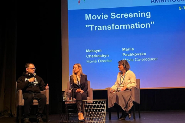 Тернополяни презентували фільм у Празі на Асамблеї Форуму громадянського суспільства Східного партнерства