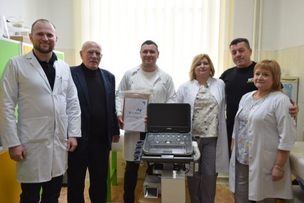 Лікарня на Тернопільщині отримала медичне обладнання від польського фонду