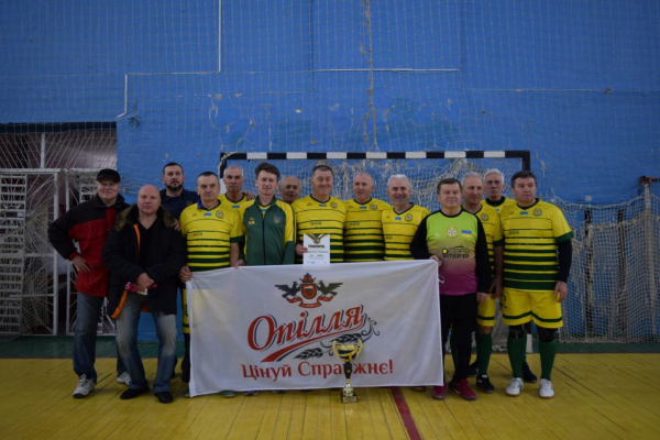 ТМ «Опілля» підтримала проведення чемпіонату Тернопільської області з футзалу у віковій категорії 60+