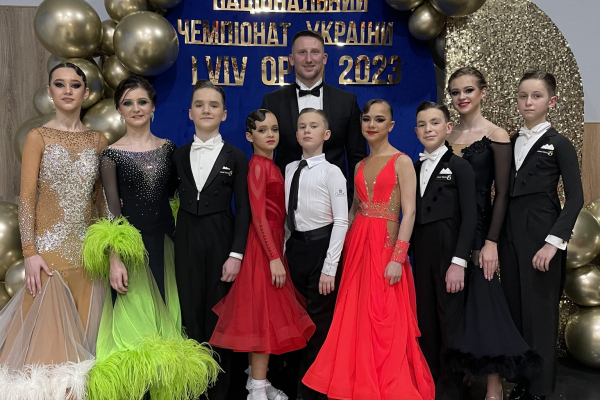 Танцюристи з Чортківщини стали призерами Національного Чемпіонату України