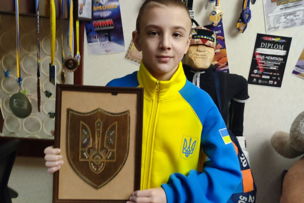 Юний спортсмен з Тернопільщини здобув «срібло» на Всеукраїнському турнірі з фрі-файту
