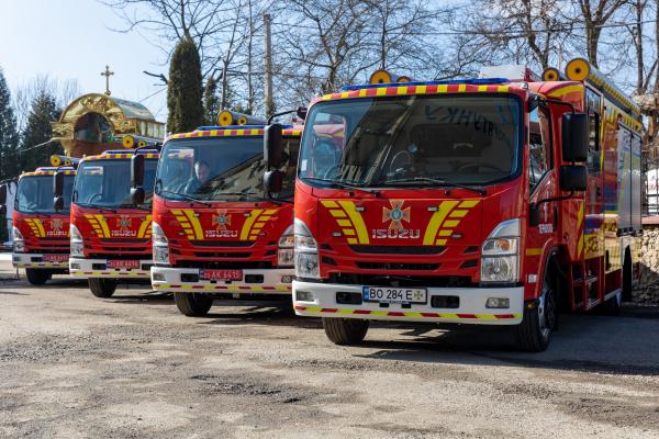 10 нових пожежних автомобілів отримали рятувальники Тернопільщини