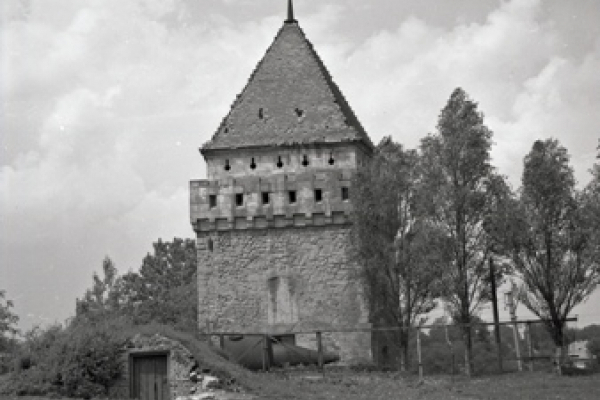 Скалатський замок у 1980-х роках