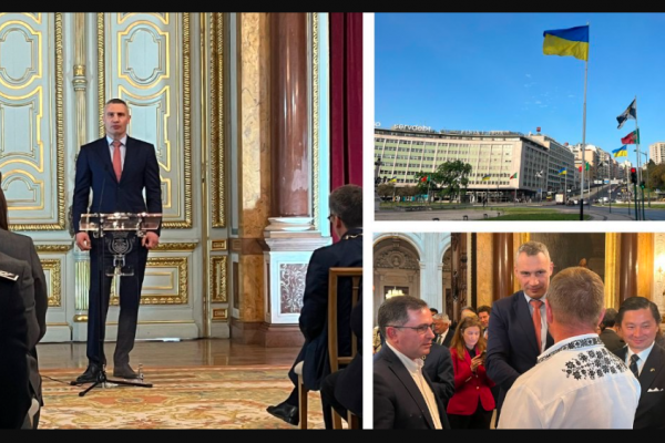 Кличко в Лісабоні виступив перед дипломатами та політиками: наголосив на важливості спільної позиції ЄС щодо підтримки України