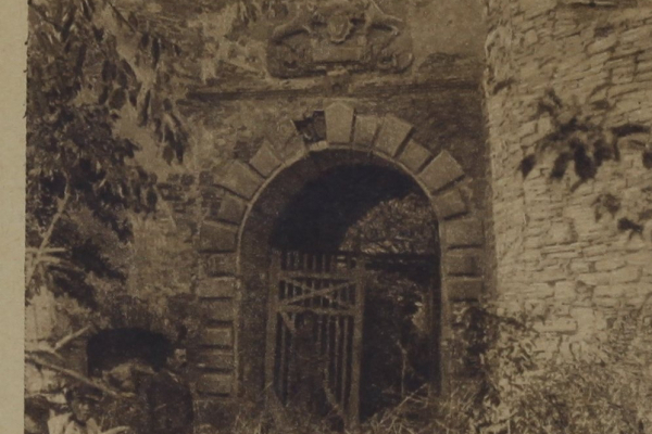 Замок в Підзамочку на фото початку ХХ століття