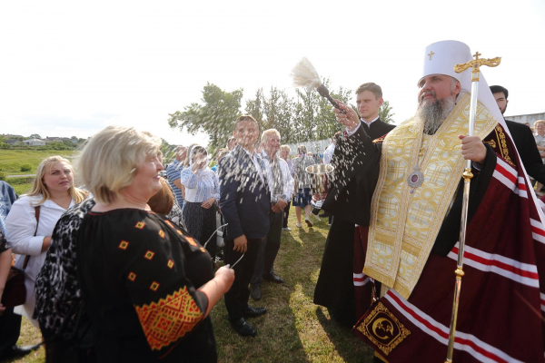 Предстоятель ПЦУ митрополит Епіфаній прибув на Тернопільщину